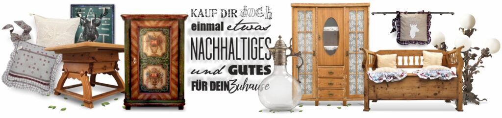 Bauernmoebel antiker Schrank Bauernschrank Truhenbank bemalt header Naturholz Geschirrschrank