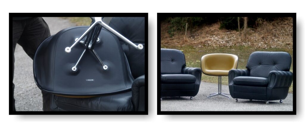 Vintage Stuhl La Fonda Retro 60er 70er-Jahre Möbel