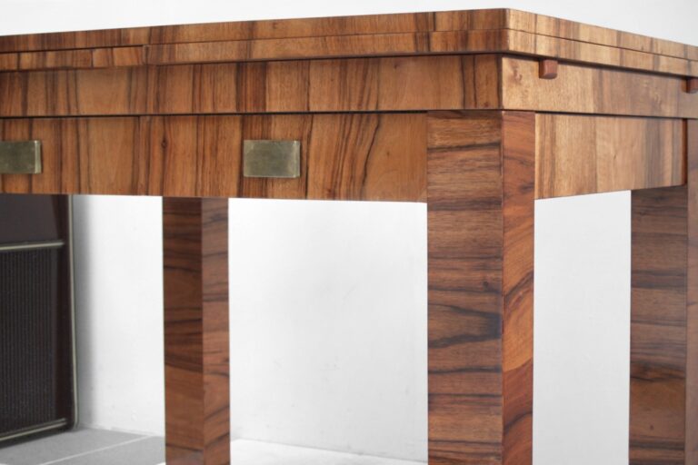 Tisch sanieren Artdeco antikes Möbel Art Deco Furnier beschädigt Restaurierung Preise