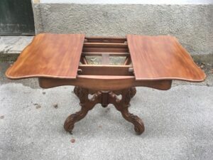 Spieltisch antik Salontisch Antiquität Barock Speisetisch