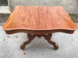 Spieltisch antik Salontisch Antiquität Barock Speisetisch