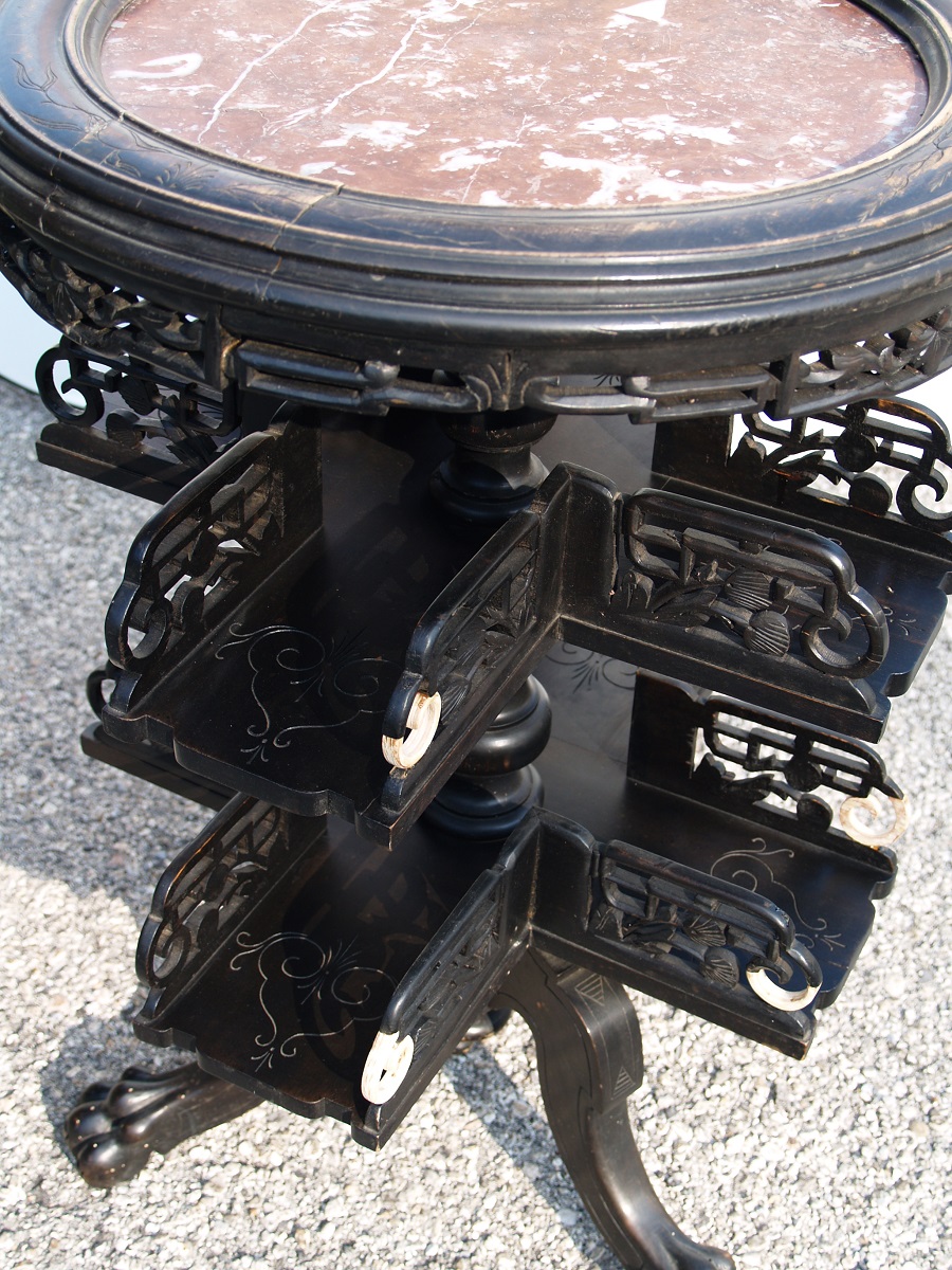 antiker Tisch restauriert Antiquitäten restaurieren fehlende Teile ergänzen Preis Restaurierung