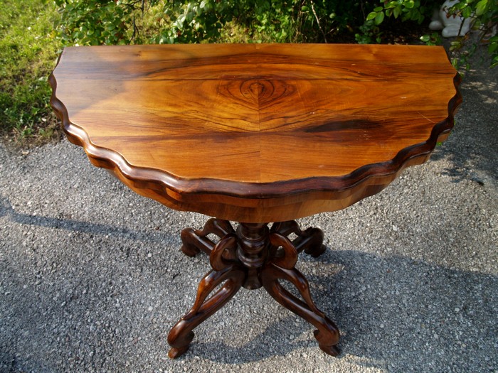 spieltisch antik pokertisch