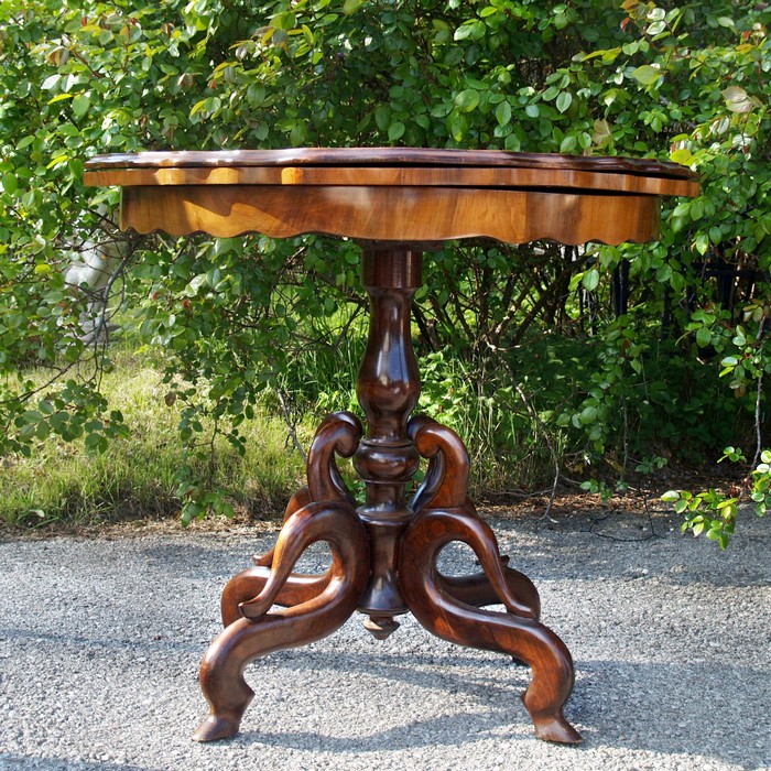 spieltisch antik pokertisch Restaurierung