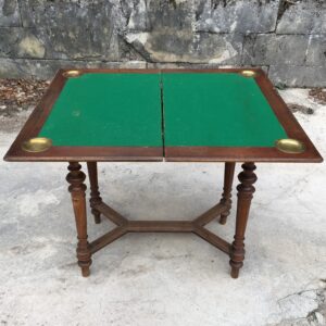 Tilt-Top Table Spieltisch antiker Flip-Top Table 1880 Vintage